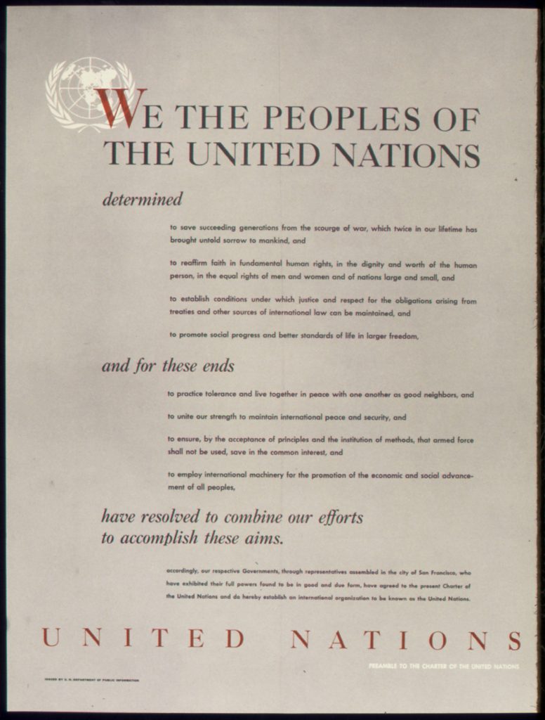 UN charter preamble